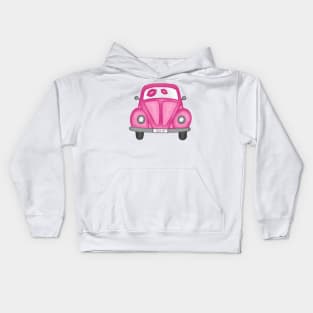 Kiss me car Kids Hoodie